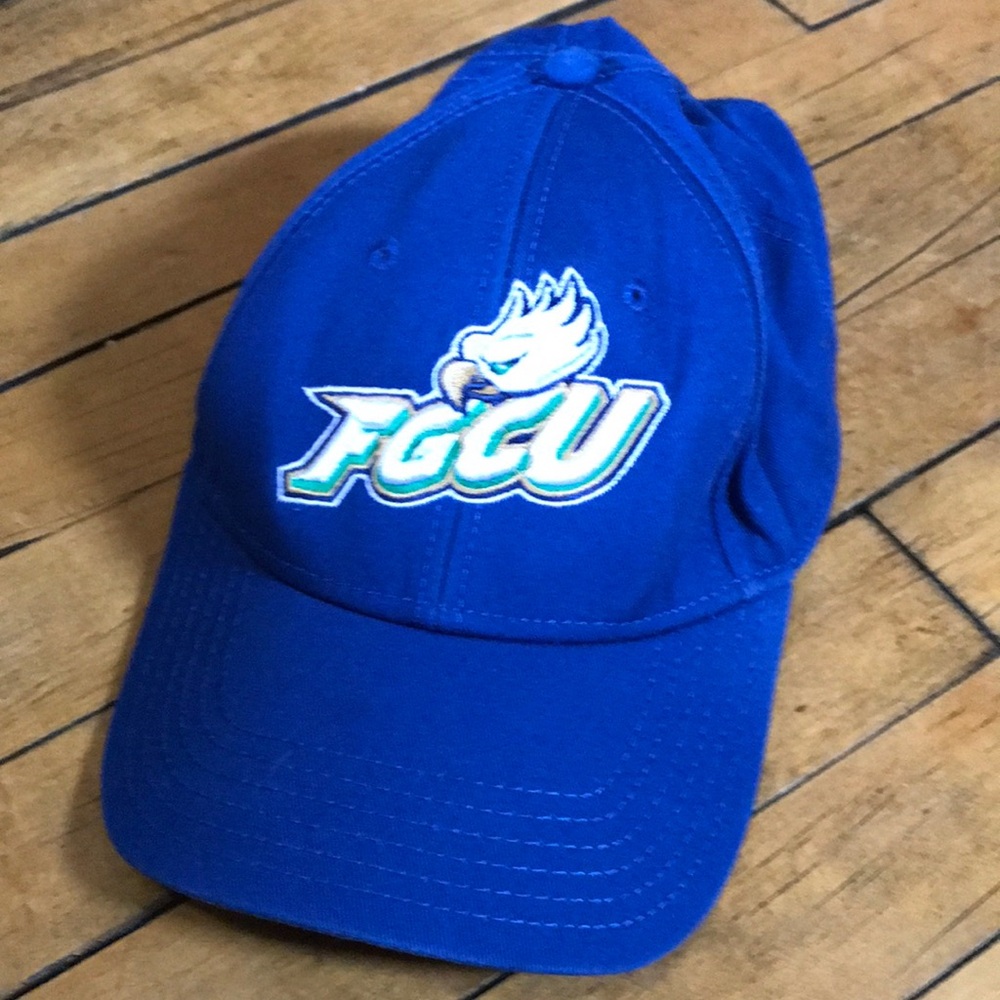 Florida Gulf Coast U OTTO Blue Baseball Cap with Embroidered Logo
